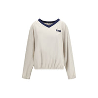 Miu Miu Beige Recycled Polyester Sweatshirt