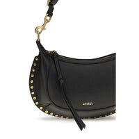 Isabel Marant Black Calf Leather Bos Taurus Shoulder Bag