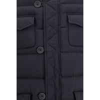 Herno Black Polyester Full-Length Jacket