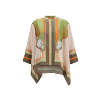 La Double J Multicolor Silk Shirt