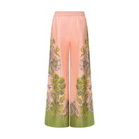La Double J Multicolor Silk Casual Pants