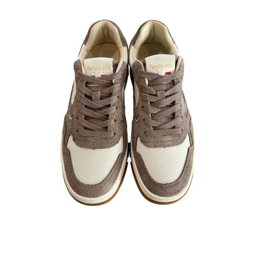 Pantofola D'Oro Grey Leather Men Sneaker