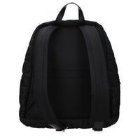 Versace Black Fabric Backpack