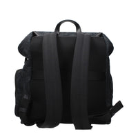 Versace Black Fabric Backpack