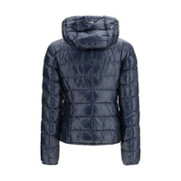 Herno Blue Polyamide Full-Length Jacket