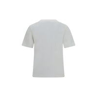 Burberry White Cotton T-Shirt