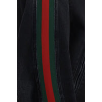 Gucci Black Cotton Biker Jacket