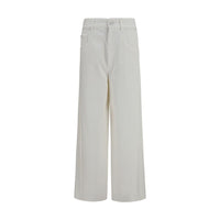 Brunello Cucinelli Beige Cotton Jeans Denim