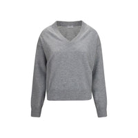 Brunello Cucinelli Gray Cashmere Sweater