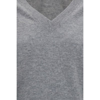 Brunello Cucinelli Gray Cashmere Sweater