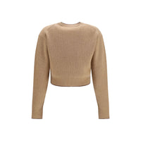 Chloé Beige Wool Oves Aries Sweatshirt