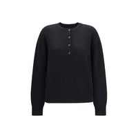 Loulou De Saison Black Cashmere Sweatshirt