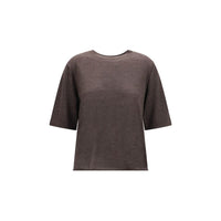 Loulou De Saison Brown Cashmere T-Shirt