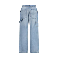 MM6 Blue Cotton Jeans Denim
