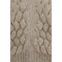 Brunello Cucinelli Beige Wool Oves Aries Cardigan