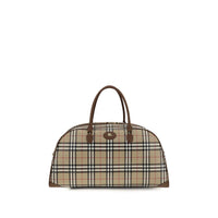 Burberry Beige Cotton Shoulder Bag