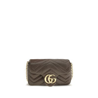 Gucci Brown Calf Leather Bos Taurus Handbag