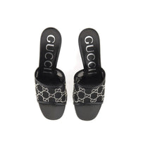 Gucci Black Polyamide Mules