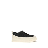 Moncler Black Polyamide Athletic Sneakers