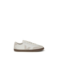 Veja White Calf Leather Bos Taurus Sneakers