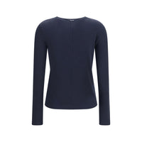Max Mara Blue Lyocell Sweatshirt
