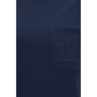 Max Mara Blue Cotton T-Shirt