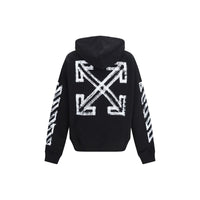 Off-White Black Cotton Sweatshirt