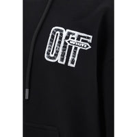 Off-White Black Cotton Sweatshirt