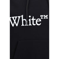 Off-White Black Cotton Sweatshirt