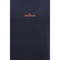Stone Island Blue Cotton Sportswear