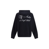Off-White Black Cotton Sweatshirt