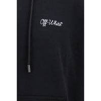Off-White Black Cotton Sweatshirt