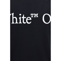 Off-White Black Cotton T-Shirt