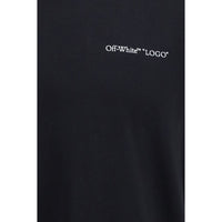 Off-White Black Cotton T-Shirt