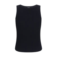 Max Mara Black Viscose Tank Tops