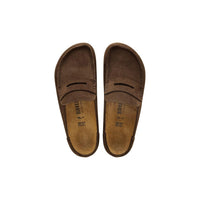 Birkenstock Brown Suede Leather Moccassin