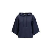 Max Mara Blue Polyamide Sweatshirt