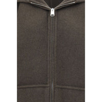 Khaite Bicolor Wool Oves Aries Full-Length Jacket