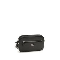 Valentino Garavani Black Calf Leather Bos Taurus Wallet