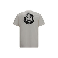 Moncler Beige Cotton T-Shirt