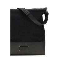Maison Margiela Black Calf Leather Bos Taurus Shoulder Bag