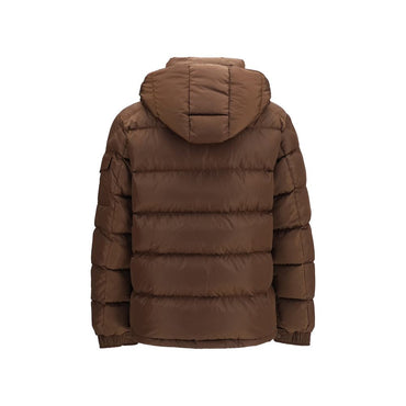 Moncler Brown Polyamide Full-Length Jacket