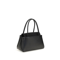 Prada Black Calf Leather Bos Taurus Handbag