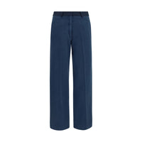 Forte_Forte Blue Cotton Chino Pants