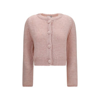 Forte_Forte Multicolor Silk Cardigan