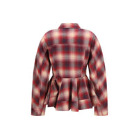 Ganni Multicolor Denim Shirt
