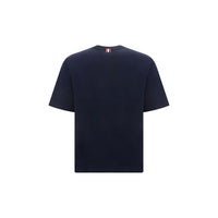 Thom Browne Blue Cotton T-Shirt