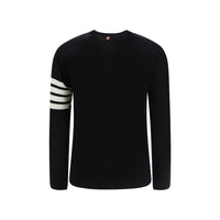 Thom Browne Black Wool Oves Aries Cardigan