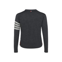 Thom Browne Gray Wool Oves Aries Cardigan
