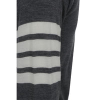 Thom Browne Gray Wool Oves Aries Cardigan